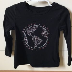 Gap toddler girl’s long sleeve t-shirt